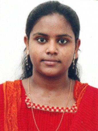 Fourth Semester topper Jennifer Gladia