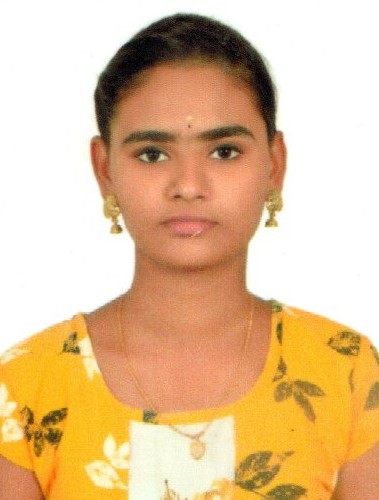 Fourth Semester topper Lalitha