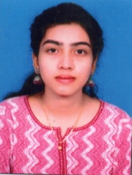 Second Semester topper Mubina Begum S